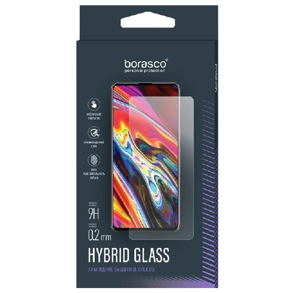 

Защитное стекло BoraSCO Hybrid Glass для Redmi 9C (39498), Hybrid Glass для Redmi 9C (39498)