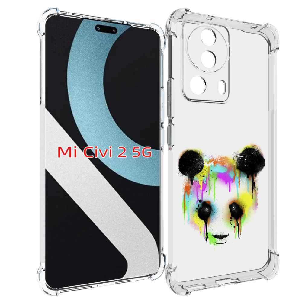 

Чехол MyPads Радужная панда для Xiaomi Civi 2, Прозрачный, Tocco