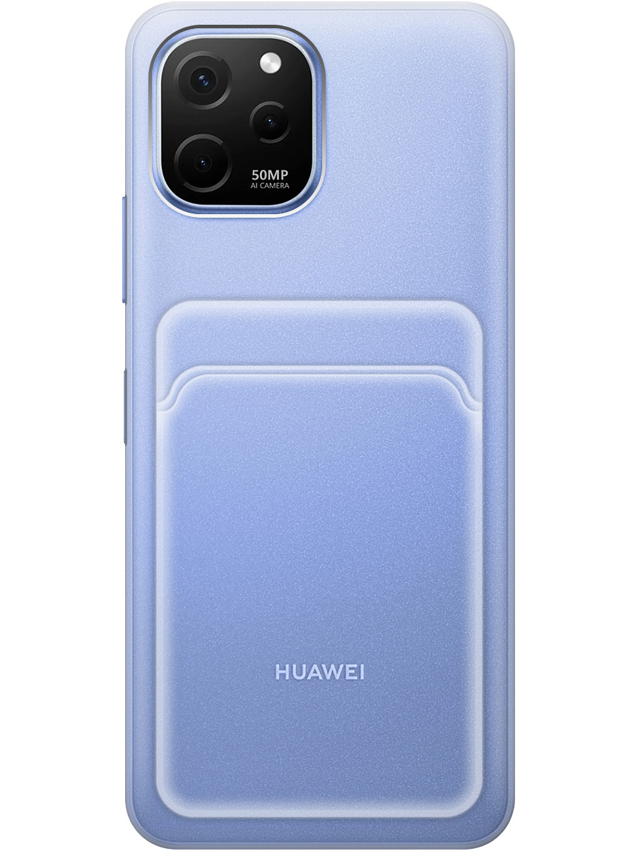 

Силиконовый чехол на Huawei nova Y61 прозрачный, 20011985