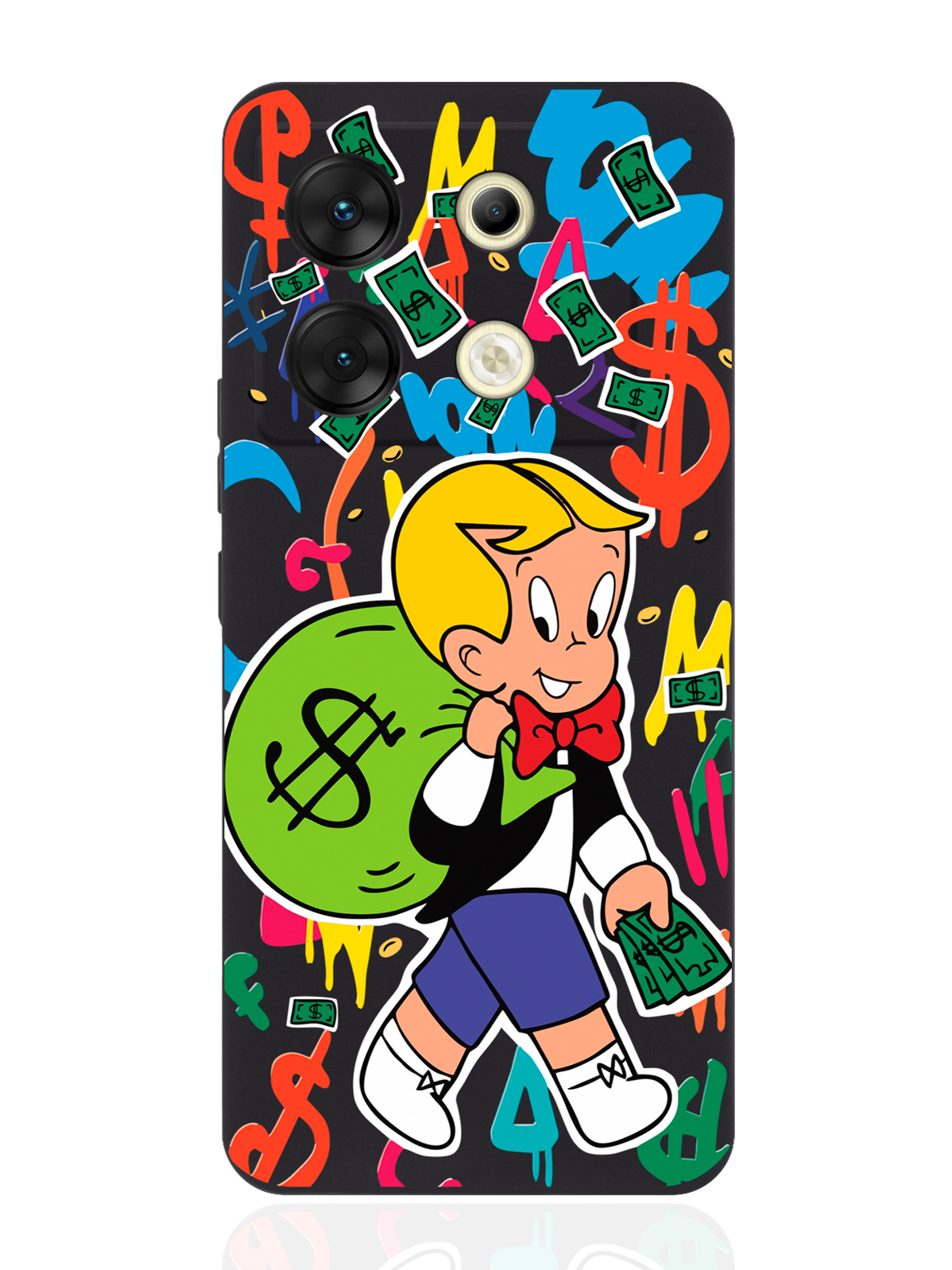 

Чехол для смартфона Infinix Zero 30 5G Monopoly Richie Rich/ Монополи Богатенький Риччи, Разноцветный, Infinix Zero 30 5G