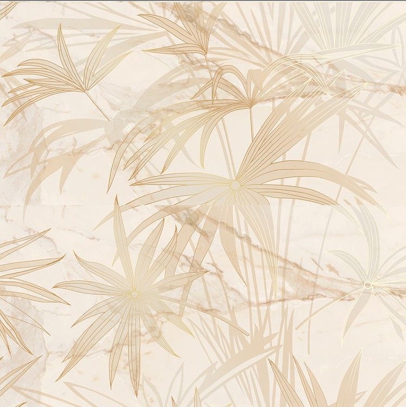 

Панно Kerlife Calacatta Gold керамика бежевое 63 x 63 см, Бежевый