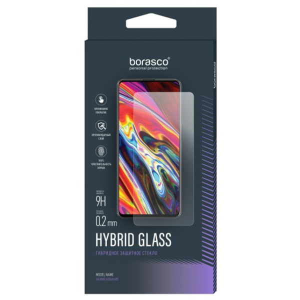 Защитное стекло BoraSCO Hybrid Glass для Tecno Camon 17P (40404)