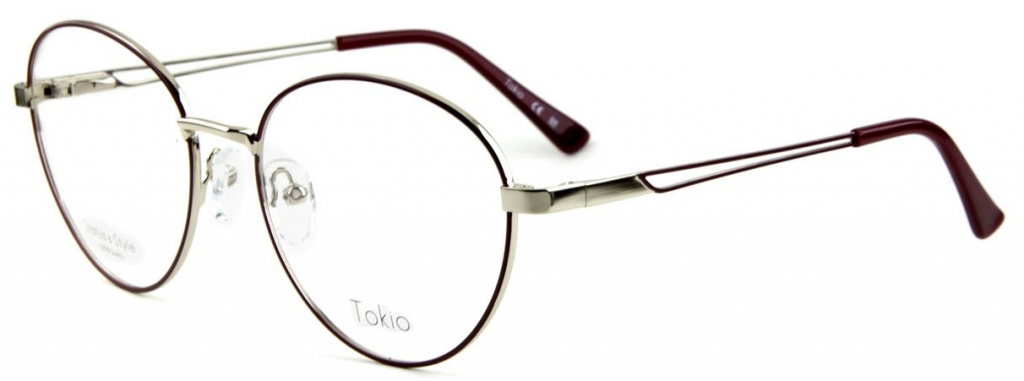 

Оправа для очков женская TOKIO TKO-2000000016849, серебристый, TKO-2000000016849