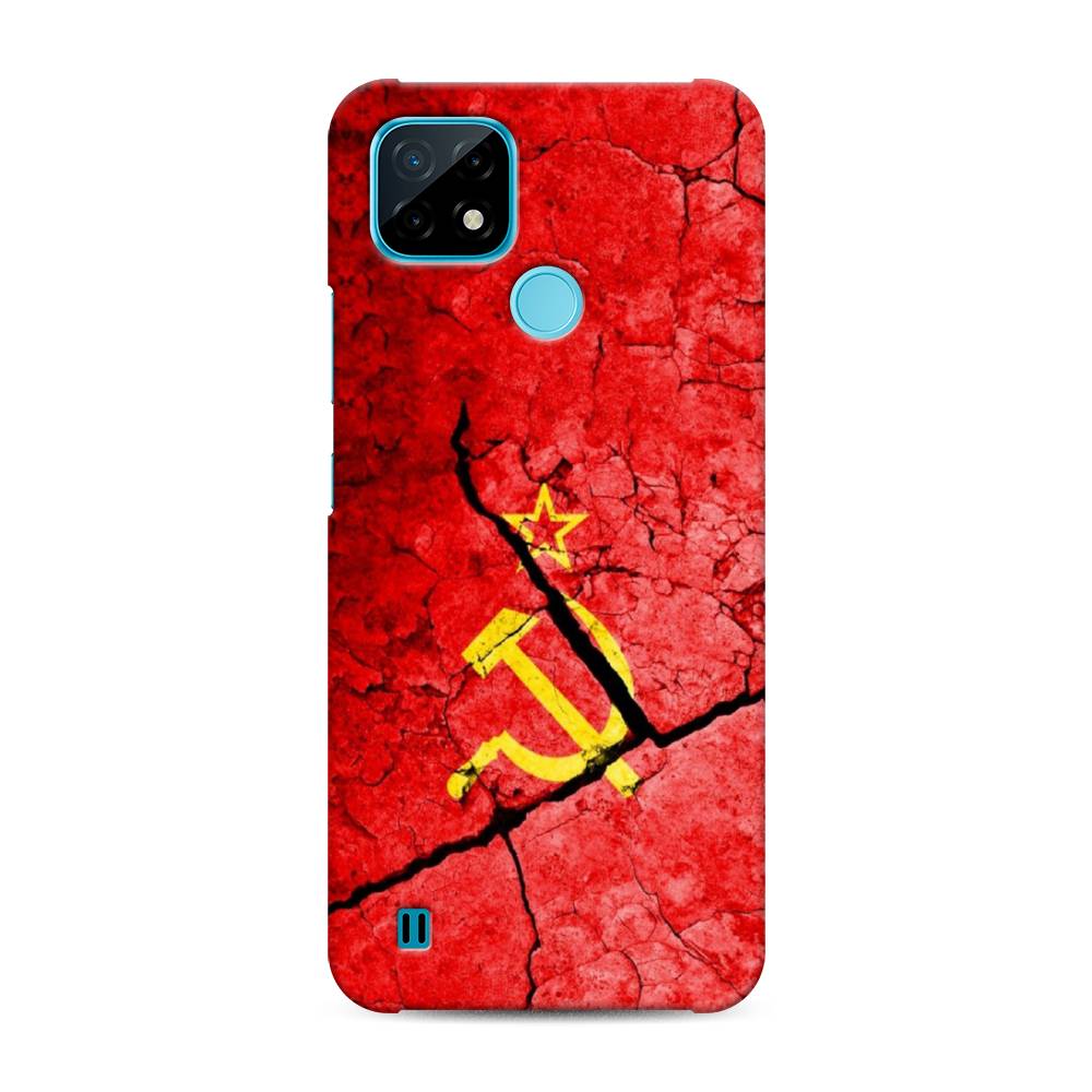 

Пластиковый чехол "СССР" на Realme C21, 254920-4