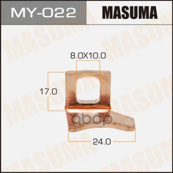 Контакты Тяг Реле На Стартер 15х24mm Nissan Левые Masuma My-022 15х24mm Masuma арт. MY-022