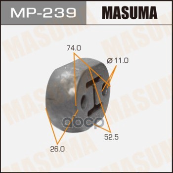 Крепление Глушителя [Уп.2] Masuma Mp-239 [Уп.2] Masuma арт. MP-239
