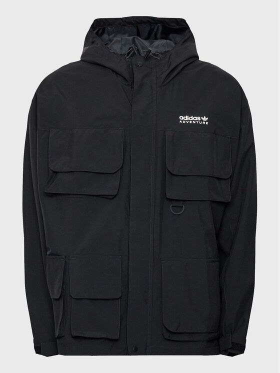 

Ветровка мужская Adidas 0000300407417 черная XL, Черный, 0000300407417
