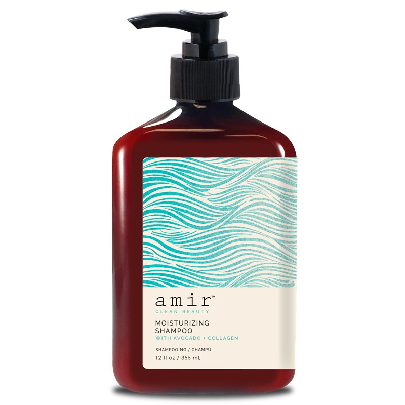 Шампунь для волос Amir Clean Beauty Moisturizing Shampoo Увлажняющий 355 мл лосьон amir clean beauty argan body lotion увлажняющий для ухода за кожей 530 мл