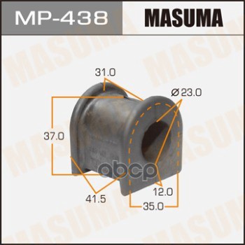 

Втулка Стабилизатора Toyota Allion Masuma Mp-438 Toyota Allion Masuma арт. MP-438