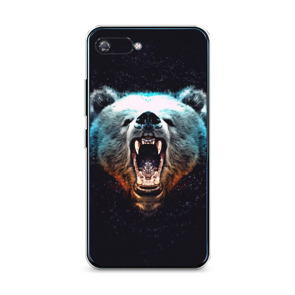 

Чехол Awog на Itel A25/A35 "Медведь", Разноцветный, 3200250-2