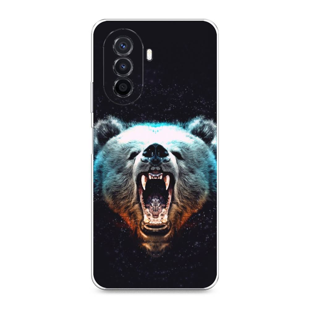 

Чехол Awog на Huawei Nova Y70 "Медведь", Разноцветный, 6109150-2