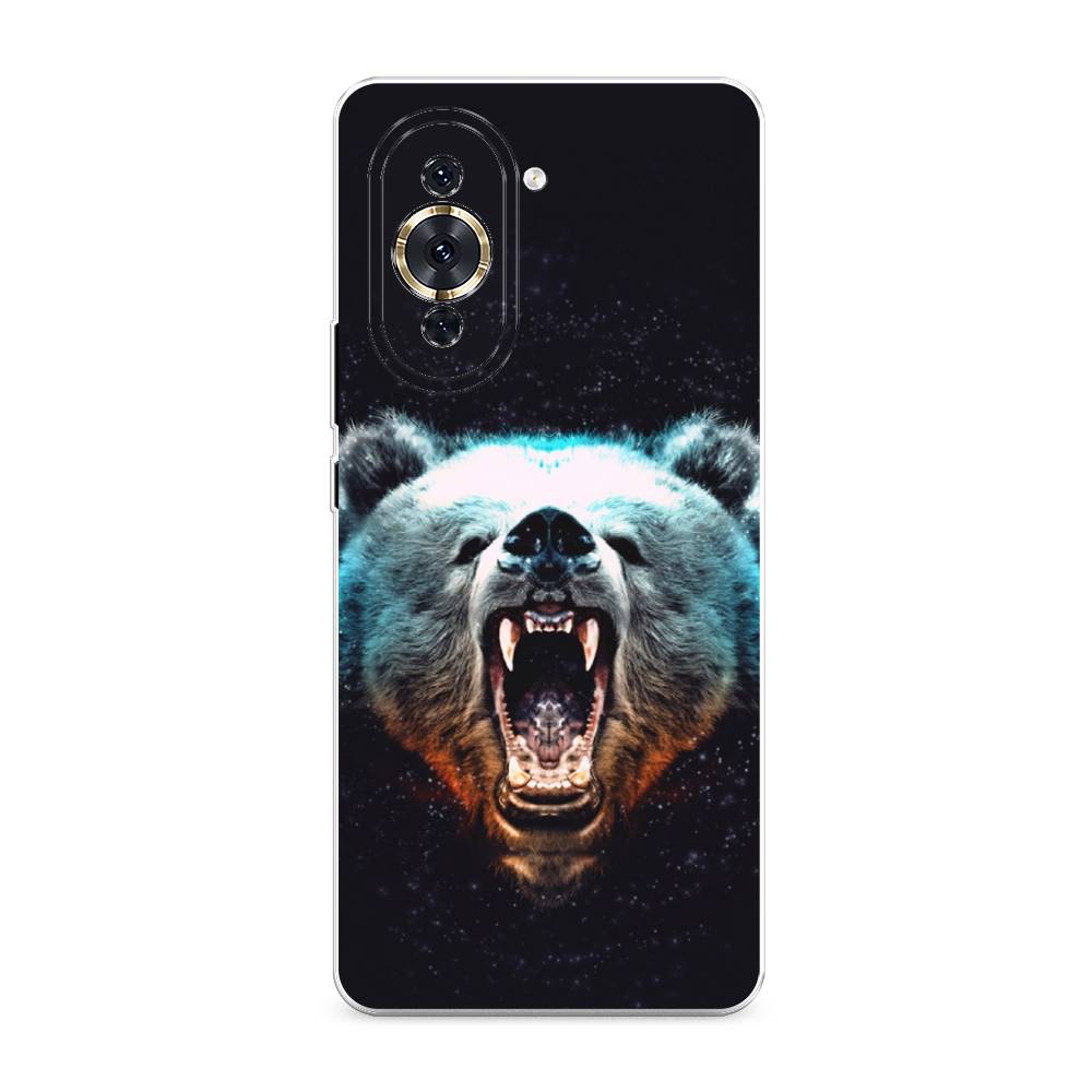 

Чехол Awog на Huawei Nova 10 Pro "Медведь", Разноцветный, 6109050-2
