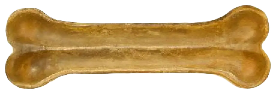 фото Лакомство для собак зооник кость натуральная прессованная, 25 см