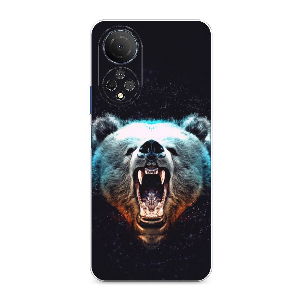 фото Силиконовый чехол "медведь" на honor x7 awog