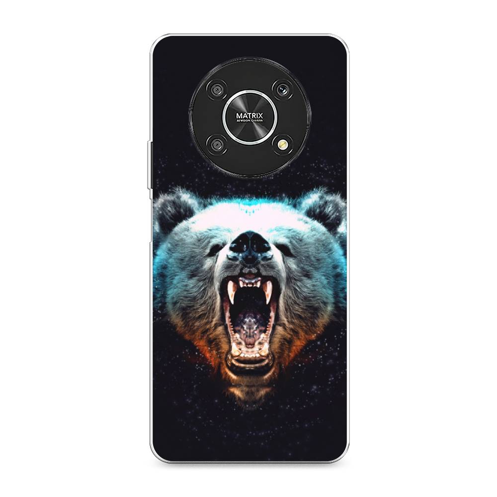 

Чехол Awog на Honor X9 4G/Magic4 Lite 4G "Медведь", Разноцветный, 6108650-2