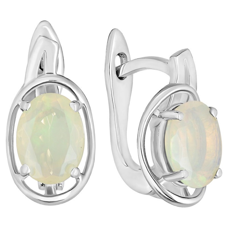 

Серьги из серебра с опалом LAZURIT-ONLINE 7769PD, 7769PD