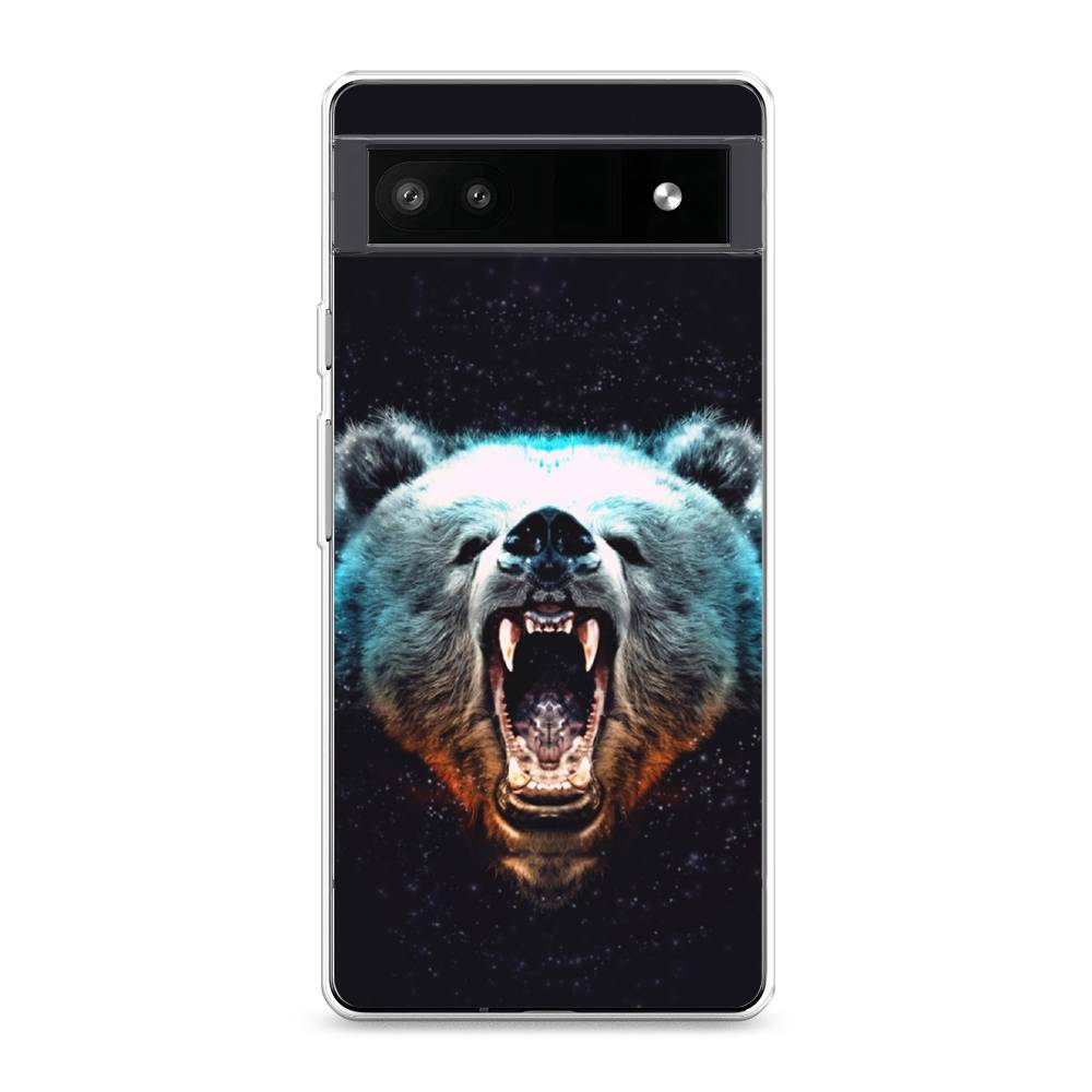 

Чехол Awog на Google Pixel 6A "Медведь", Разноцветный, 271150-2