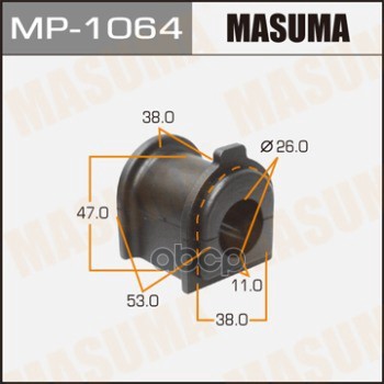 

Втулка Стабилизатора Toyota Land Cruiser Masuma Mp-1064 Toyota Land Cruiser Masuma арт. MP