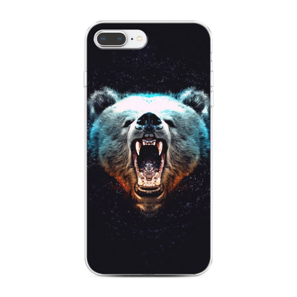 

Чехол Awog на Apple iPhone 8 Plus / Айфон 8 Plus "Медведь", Разноцветный, 10950-2