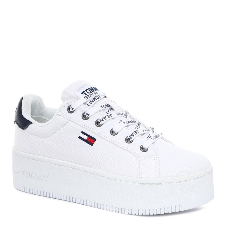 

Кеды женские Tommy Jeans EN0EN01358 белые 37 EU, EN0EN01358