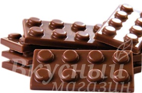 

Форма для конфет Неаполь Лего Martellato MA6005, Прозрачный