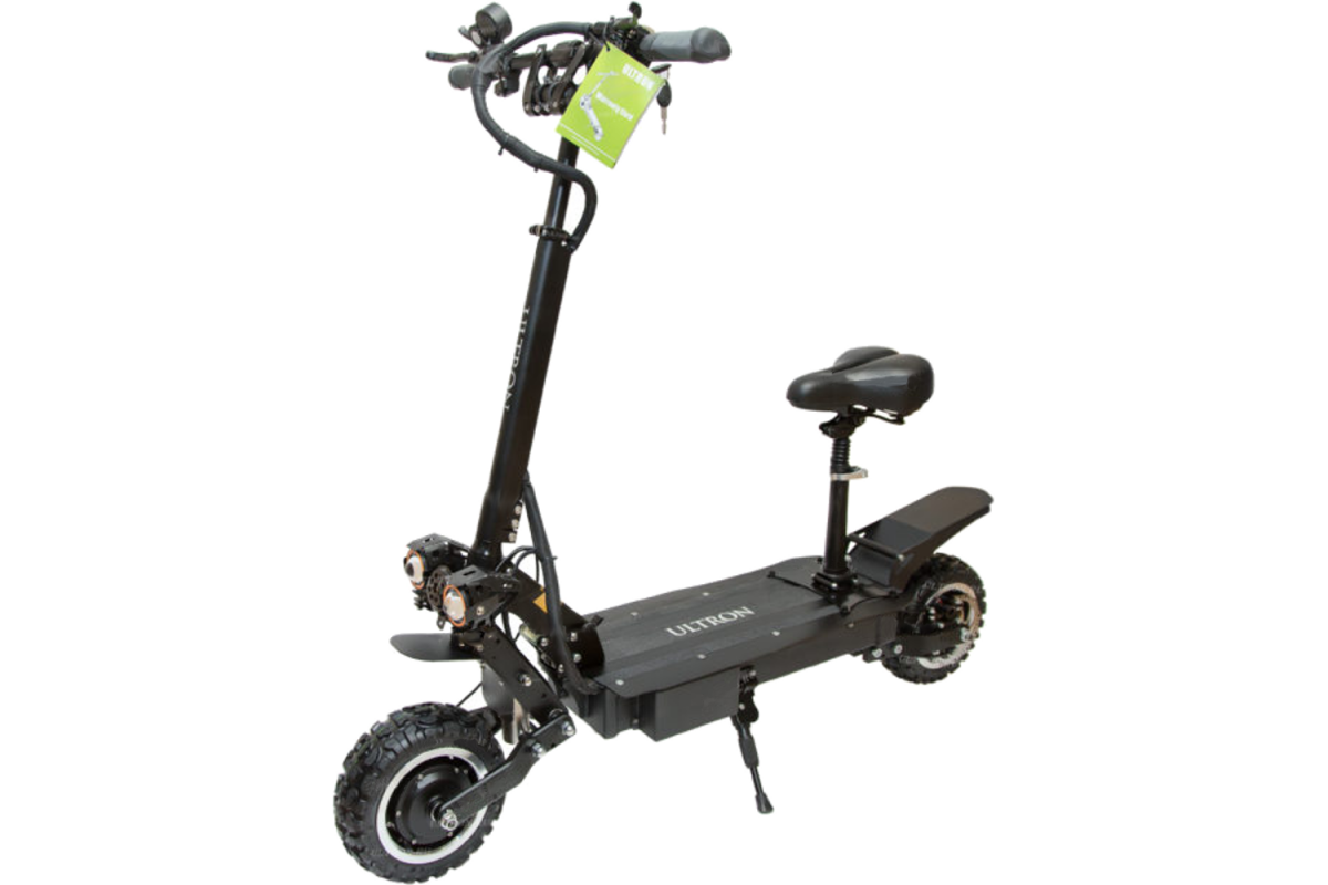 

Электросамокат Ultron T108 black, T108