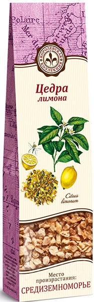 

Цедра лимона Королевская коллекция Топ продукт, 20 гр.