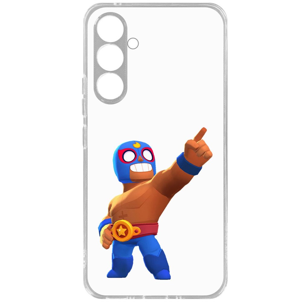 

Чехол-накладка Brawl Stars-Эль Примо для Samsung Galaxy A54 5G, Прозрачный