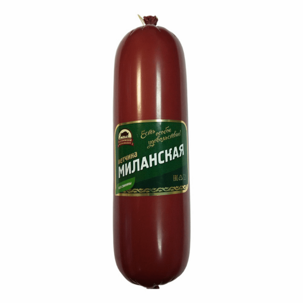 

Ветчина Миланская +-500 г