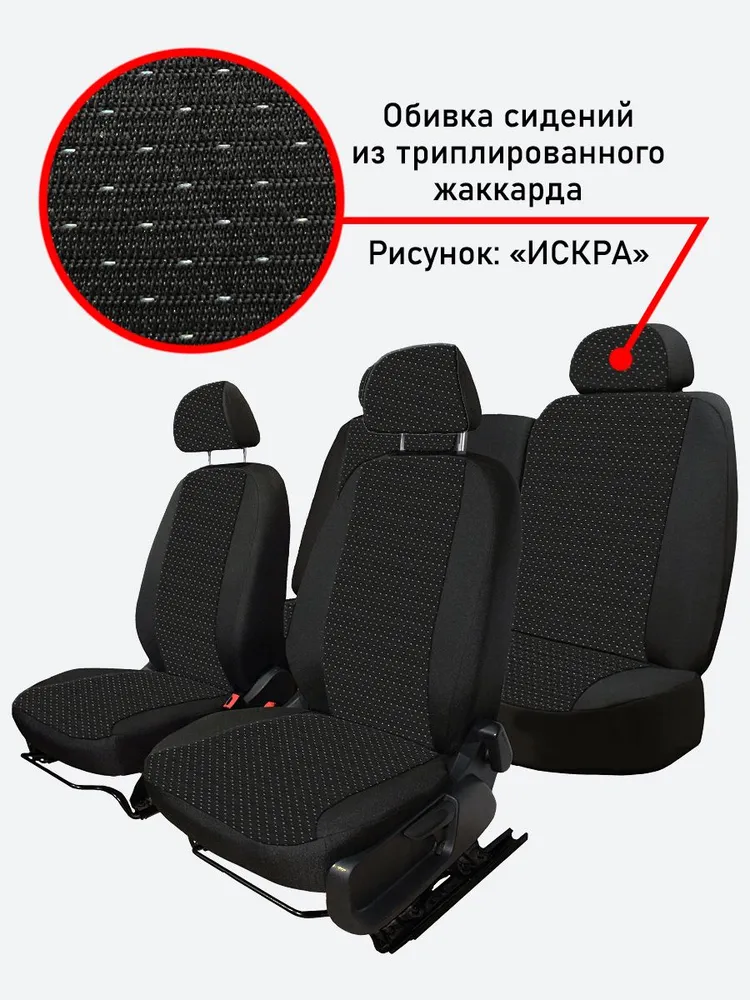 

Обивка сидений ВАЗ 2107 UEM Искра