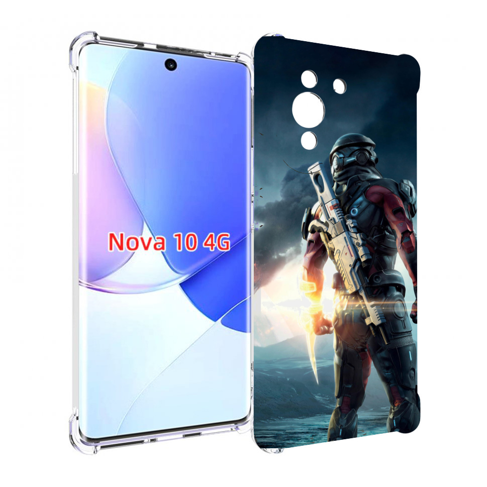 

Чехол MyPads Mass Effect Andromeda Ryder для Huawei Nova 10, Прозрачный, Tocco