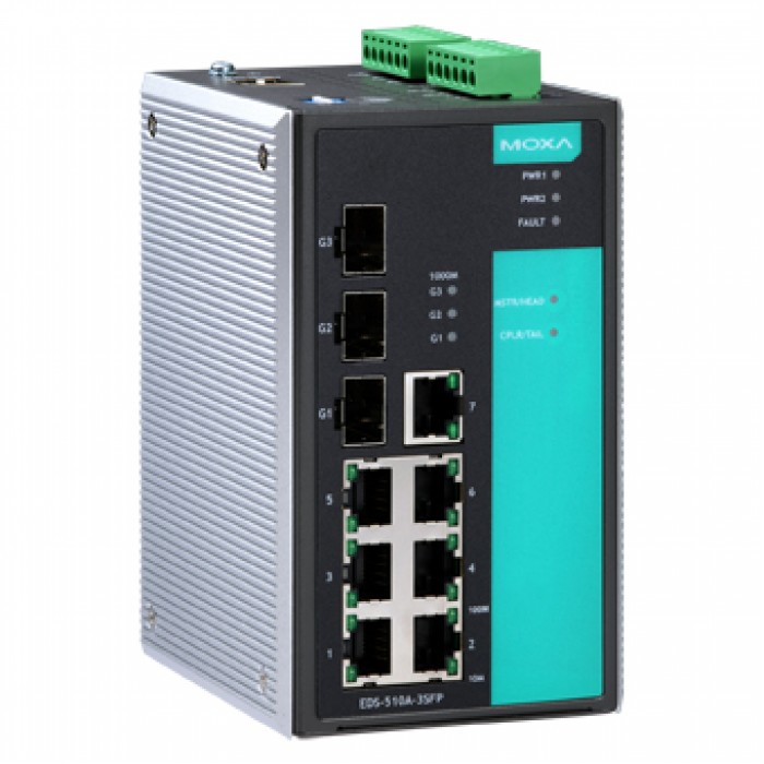 

Коммутатор Moxa EDS-510A-3SFP серый, EDS-510A-3SFP