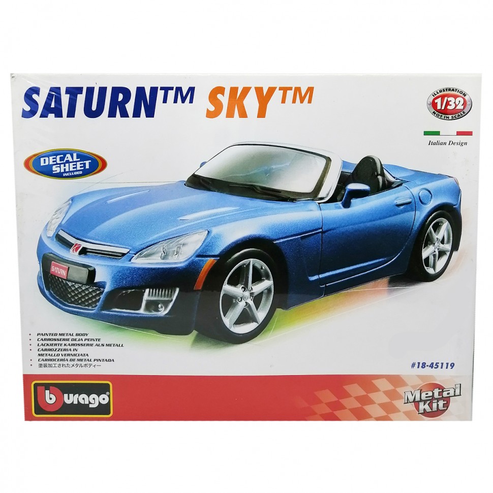 Сборная модель автомобиля Saturn Sky Cabriolet 1:32