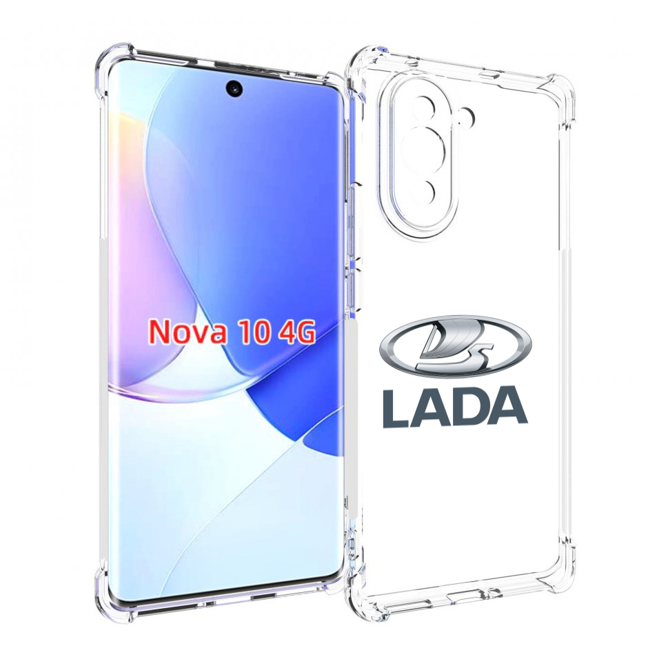 

Чехол MyPads Lada-ваз-4 мужской для Huawei Nova 10, Прозрачный, Tocco