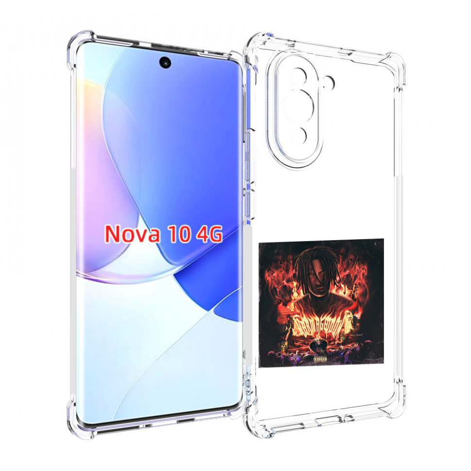 

Чехол MyPads Karmageddon Kizaru для Huawei Nova 10, Прозрачный, Tocco