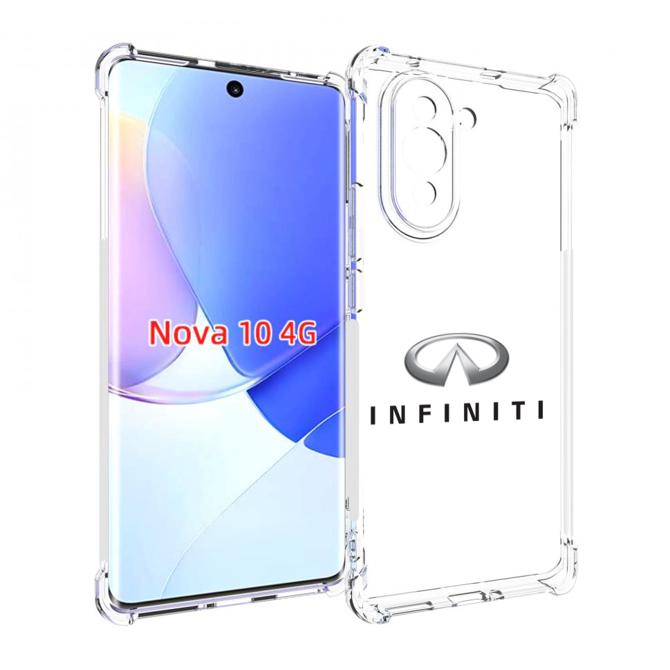 

Чехол MyPads Infiniti-3 мужской для Huawei Nova 10, Прозрачный, Tocco