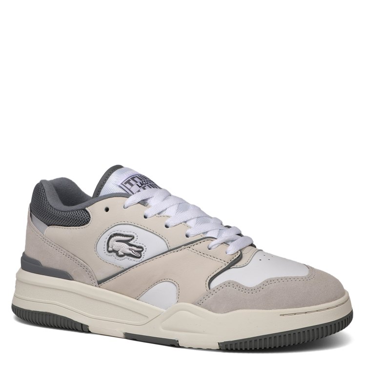 

Кеды мужские Lacoste 747SMA0062 белые 40.5 EU, Белый, 747SMA0062