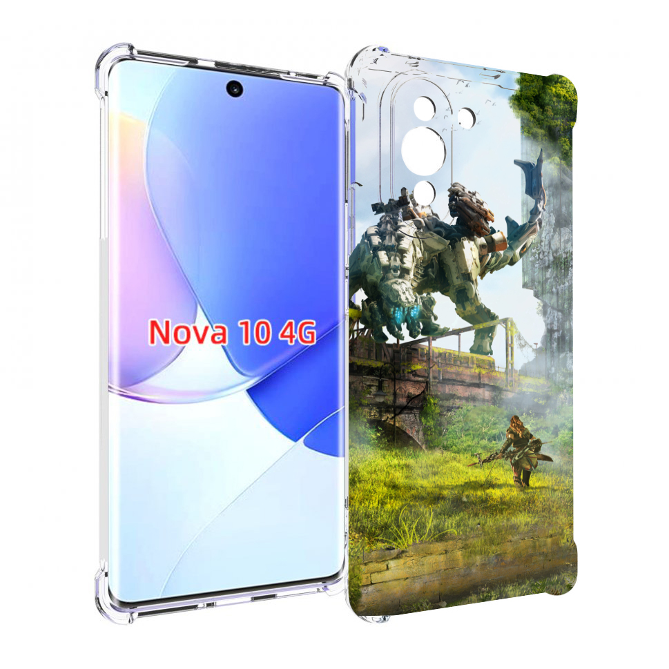 

Чехол MyPads Horizon Zero Dawn для Huawei Nova 10, Прозрачный, Tocco