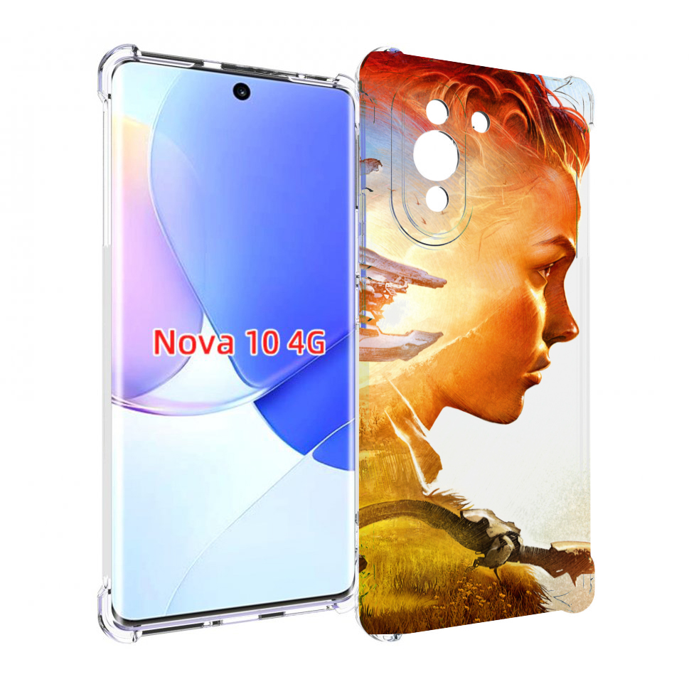 Чехол MyPads Horizon Zero Dawn art для Huawei Nova 10