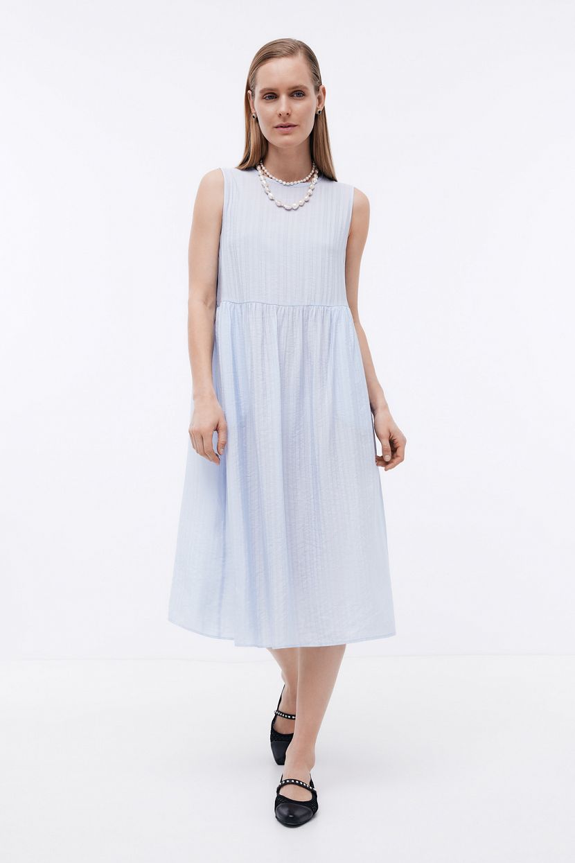 Платье женское Baon B4524101 голубое XL