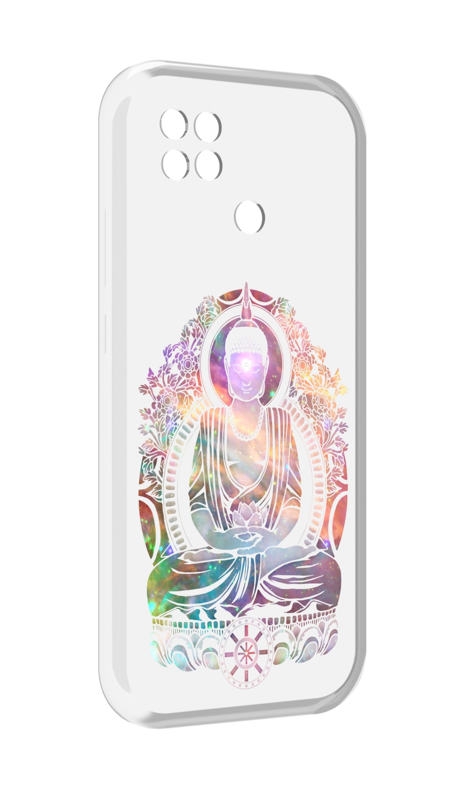 

Чехол MyPads умный мужчина абстракция для Xiaomi Poco C40, Прозрачный, Tocco