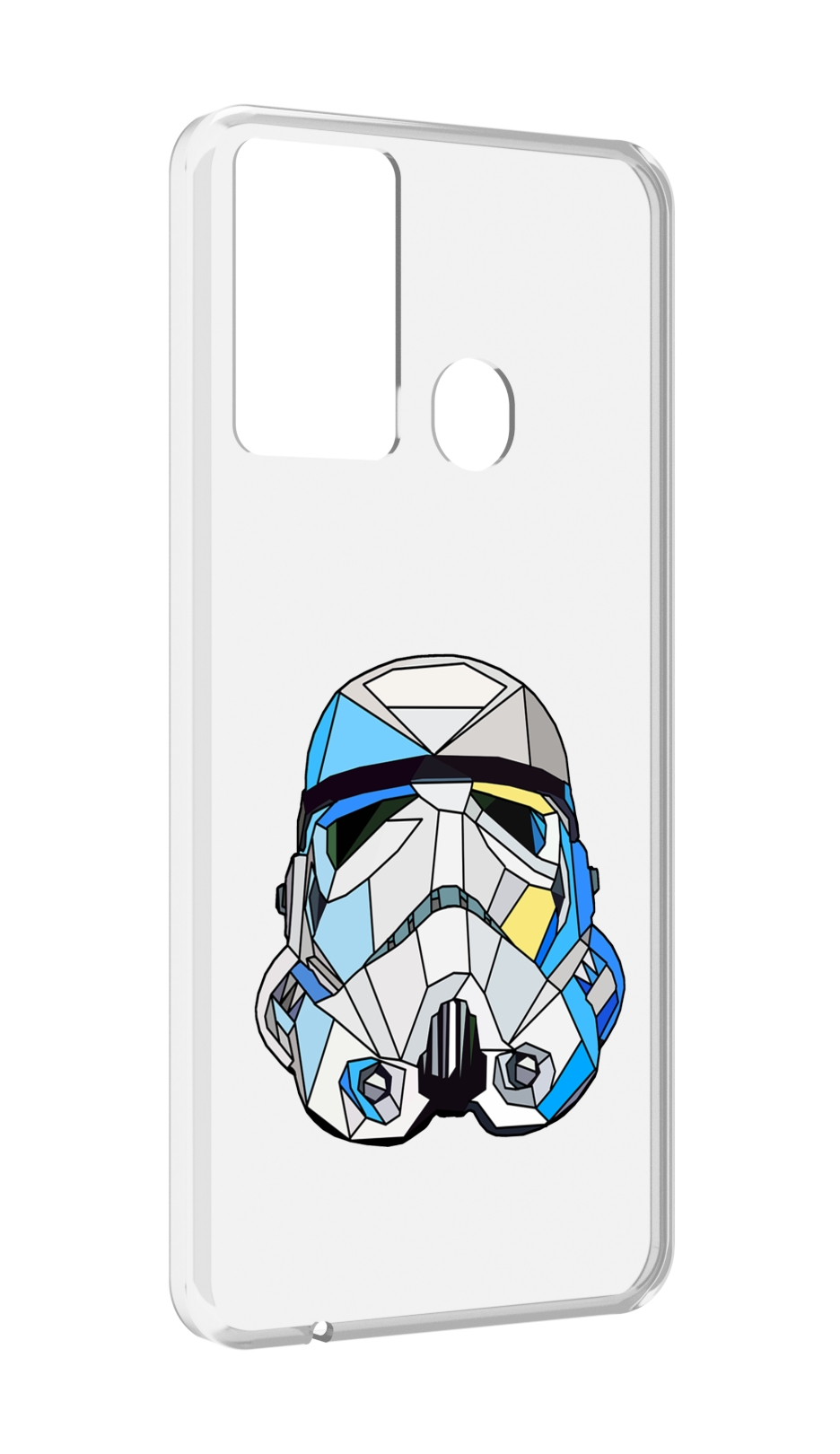 

Чехол MyPads star wars дарт вейдер для Itel P37/Itel Vision 2S, Прозрачный, Tocco