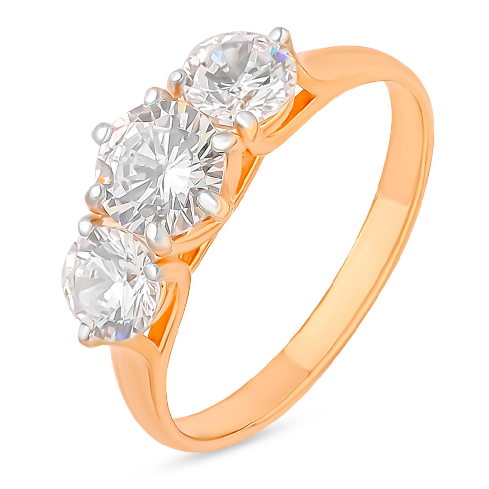 

Кольцо женское из серебра с фианитом 585Gold 701010596, р, 701010596