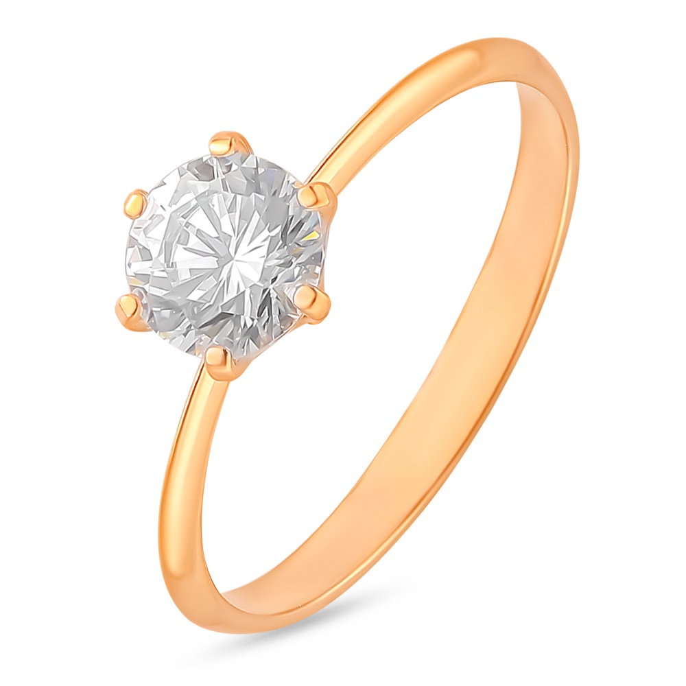 

Кольцо женское из серебра с фианитом 585Gold 701010595, р, 701010595
