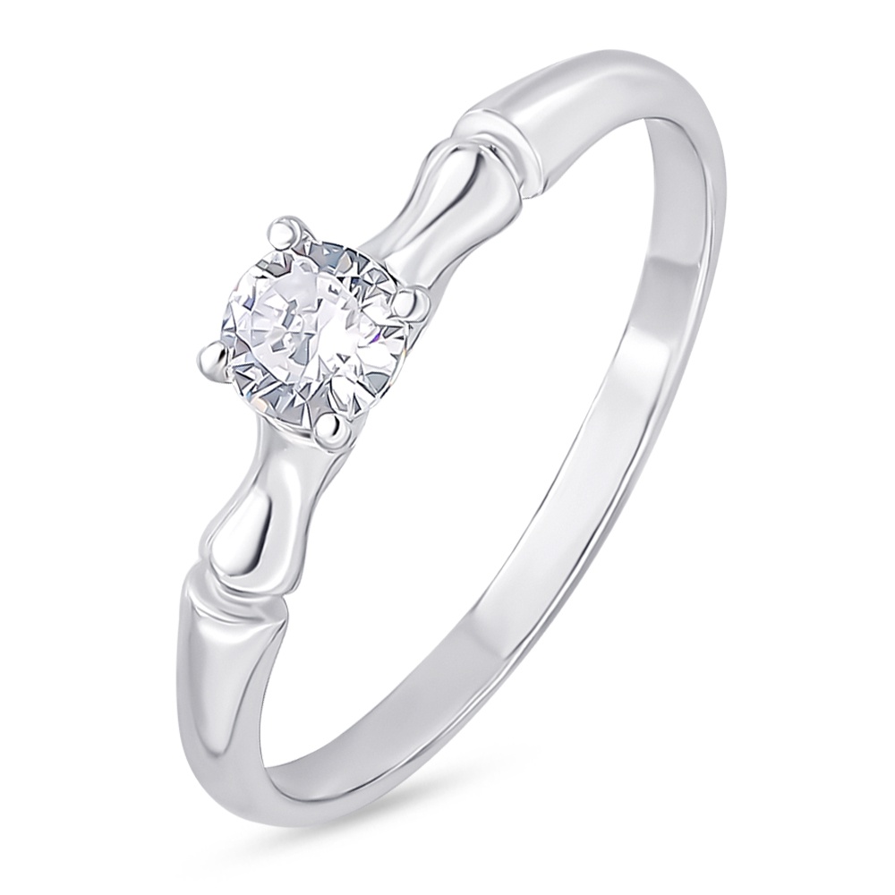 

Кольцо женское из серебра с фианитом 585Gold 701010593, р, 701010593