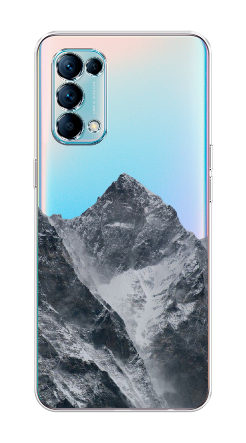 

Чехол на Oppo Reno 5 "Горы арт 4", Серый;бежевый, 255250-2