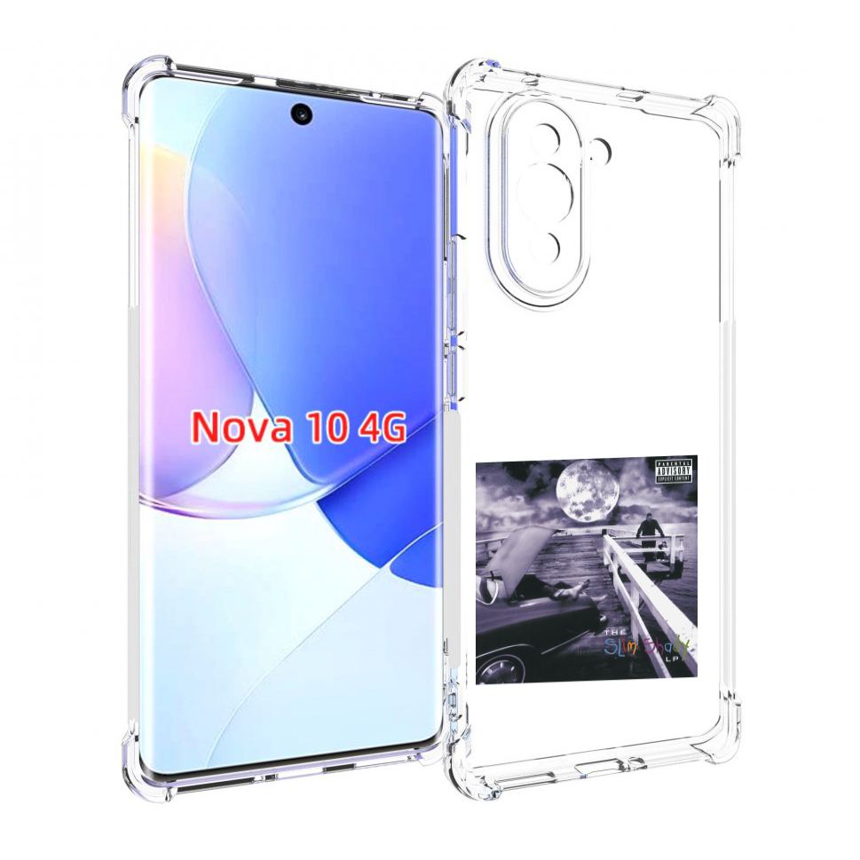 

Чехол MyPads Eminem THE SLIM SHADY LP для Huawei Nova 10, Прозрачный, Tocco