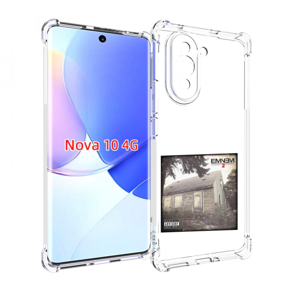 

Чехол MyPads Eminem THE MARSHALL MATHERS LP 2 для Huawei Nova 10, Прозрачный, Tocco