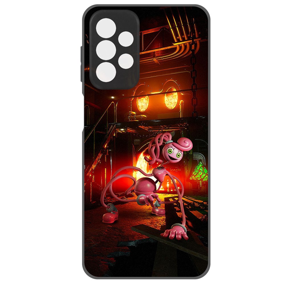 

Чехол-накладка Софт Хаги Ваги - Мама Длинные Ноги для Samsung Galaxy A23 (A235), Черный