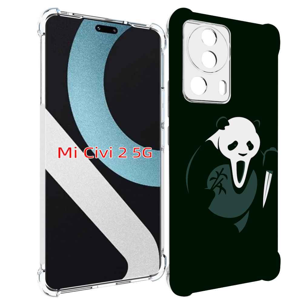

Чехол MyPads Панда-крик для Xiaomi Civi 2, Прозрачный, Tocco